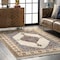 Nuloom Halley Floral Medallion Area Rug 3ft x 5ft MUAG02A-305 - alternate 1